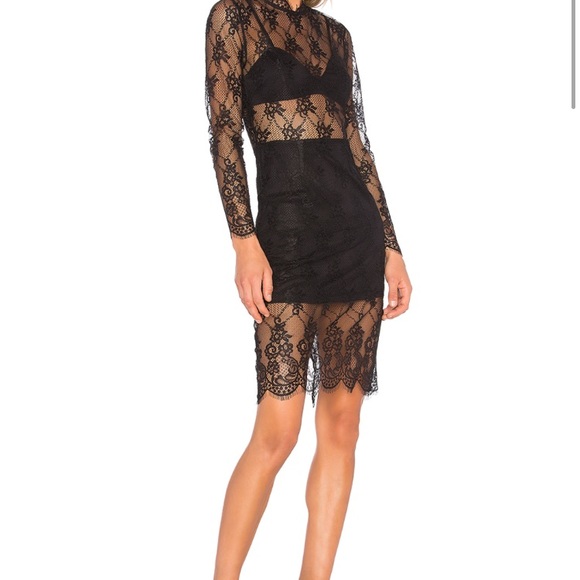 NBD Dresses & Skirts - NBD Carrie Lace Midi Dress NWT